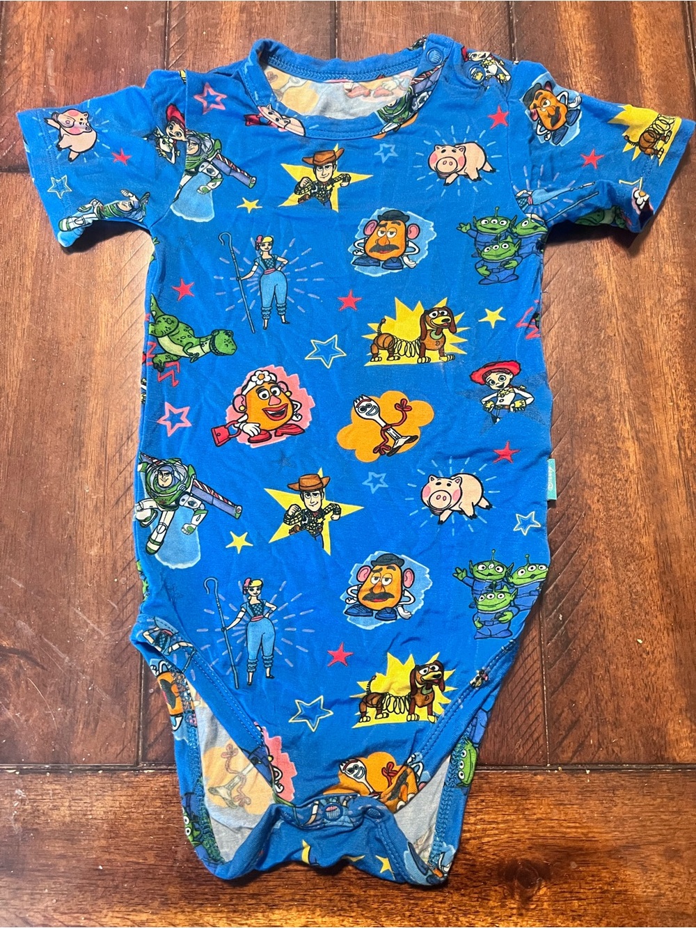 Posh Peanut Bright Blue Toy Story Character One-Piece